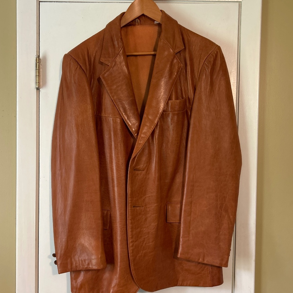 Startown Leather Jacket- Vintage
